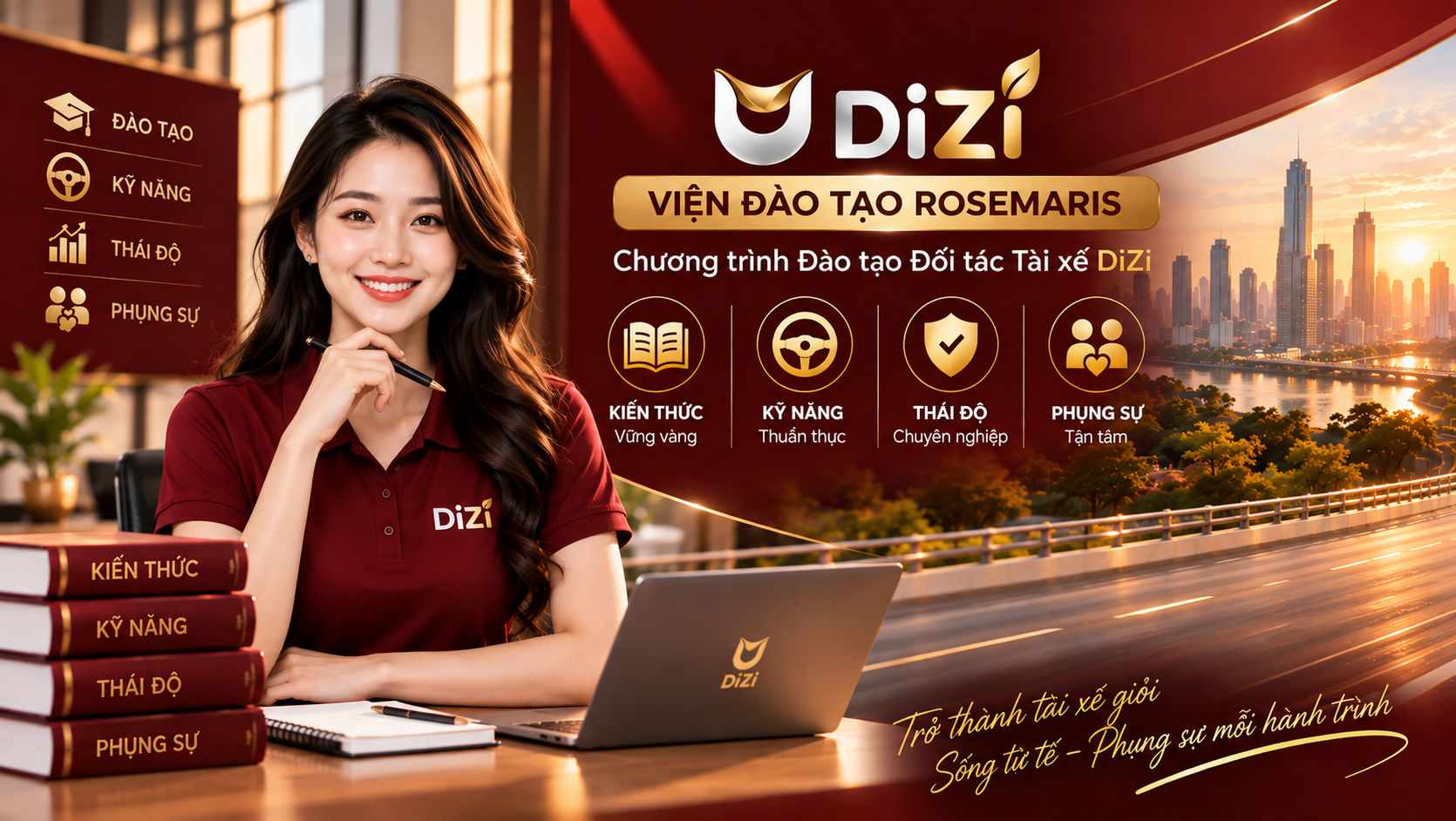 hoc vien tai xe c1dizi by rosemaris